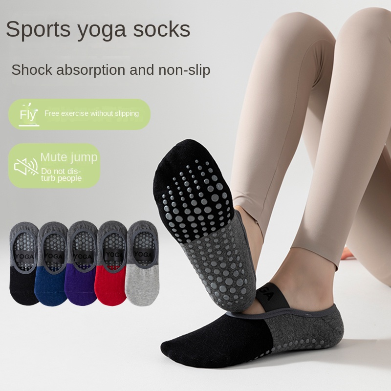 Pilates & Yoga Training Center - 5 Paar Cross-Border Professional Yoga-Socken, Baumwollsocken