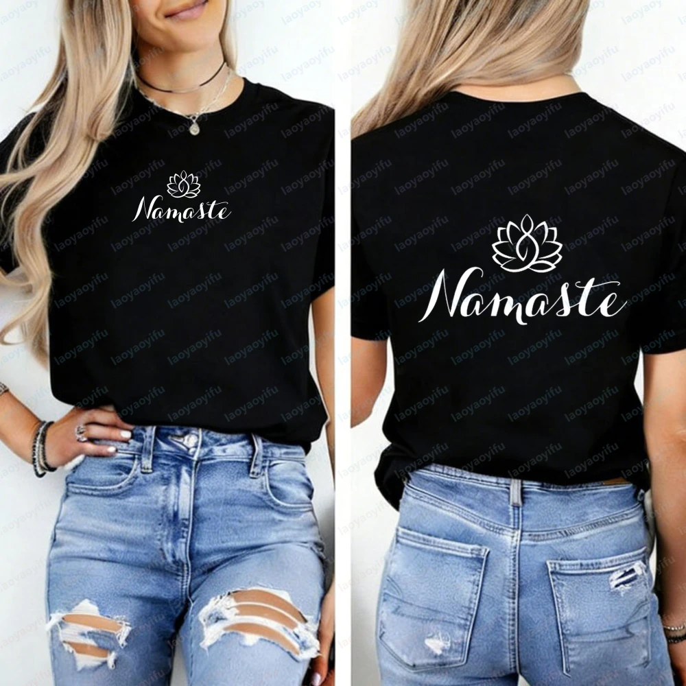 Pilates Yoga Gifts - Namaste T-Shirt, trendiges Yoga-Pilates-Design, besonderes Geschenk,