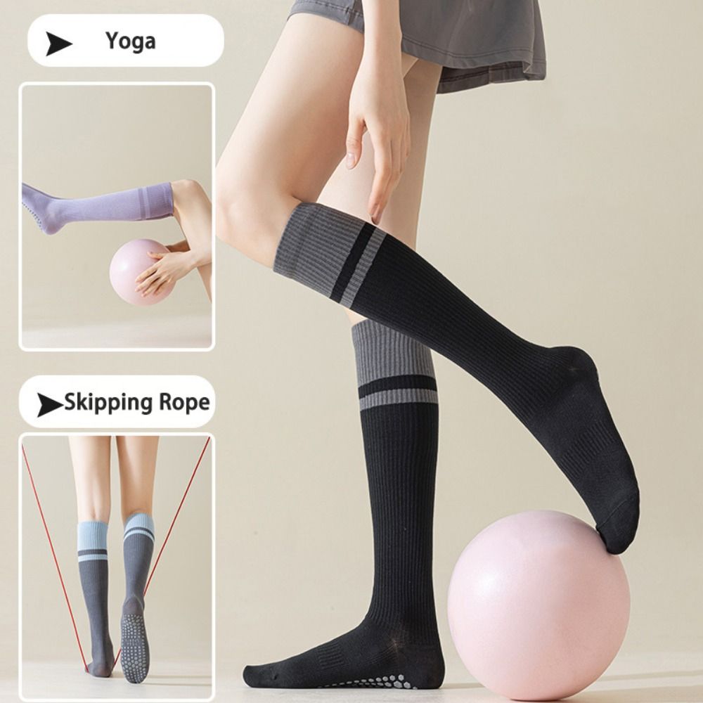 Pilates Yoga Sport - Silikon-Antirutsch-Sportsocken mit Getrennten Zehen Atmungsaktive Damen-Yoga-Socken