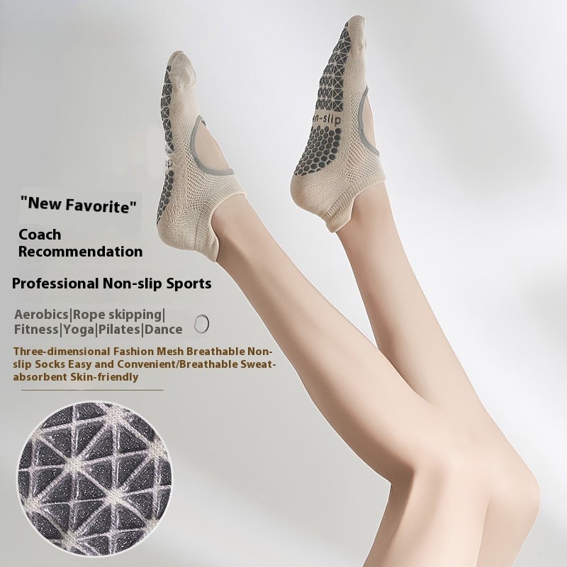 Pilates Yoga Gifts - Damen Yoga-Socken mit Griffen, professioneller Sport,