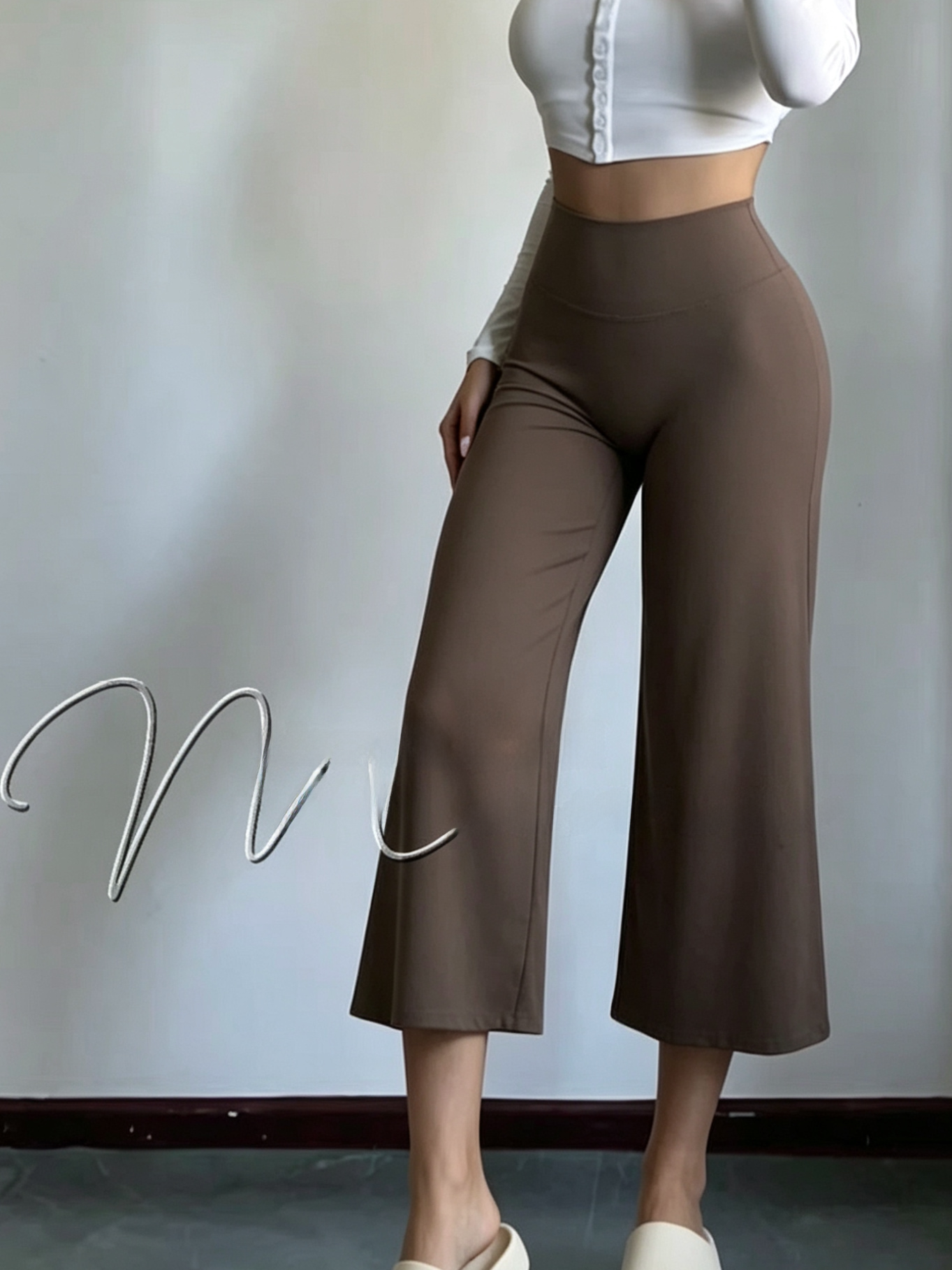Pilates Yoga Sport - High-Waist Yoga-Hose für Damen, Sportliche Gerade