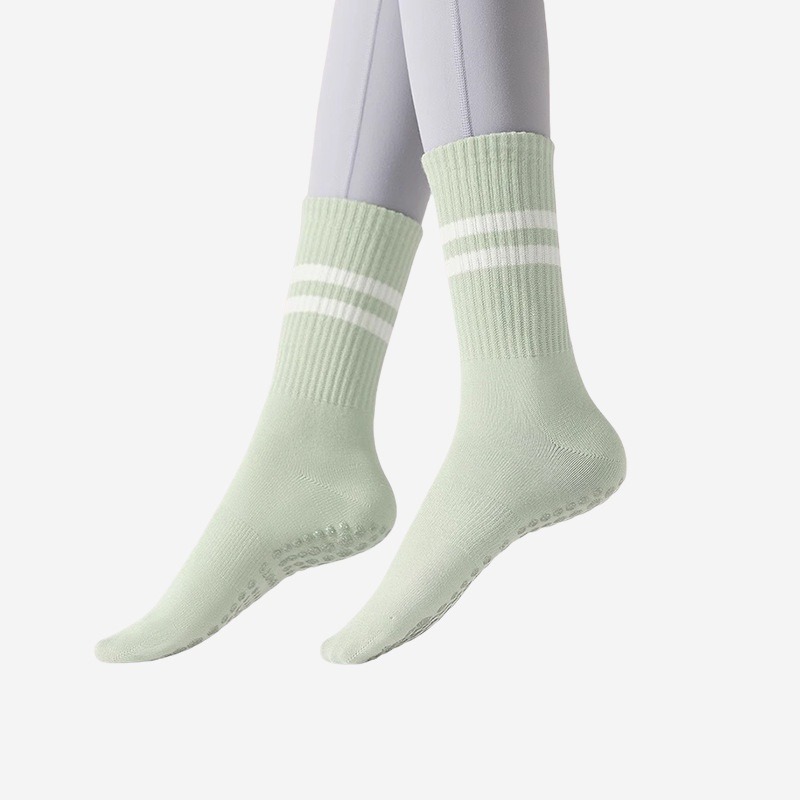 Pilates Yoga Footwear - Damen Yoga-Einlegesohlen mit Mittelkniehöhe und Antirutsch-Funktion