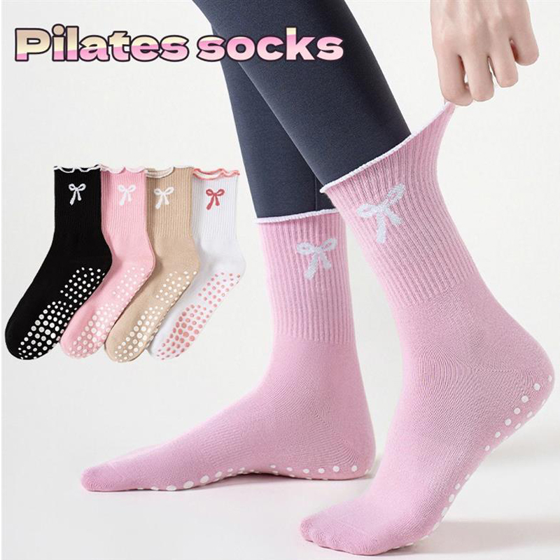 Pilates Yoga Origin - Dreamlikelin 1 Paar Damen-Pilates-Socken, rutschfeste, professionelle