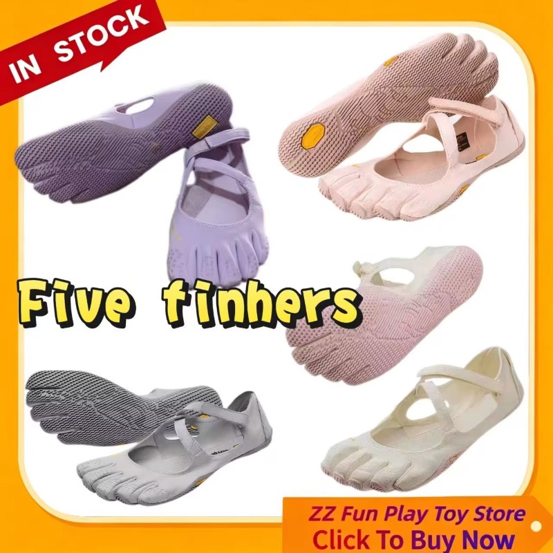 Pilates Yoga Gifts - Auf Lager Damen Fünf-Finger-Barfuß-Fitness-Schuhe Rutschfeste Leichte
