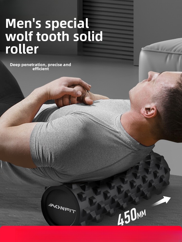 Pilates Yoga Origin - Massagerolle aus massivem Schaumstoff für professionelle