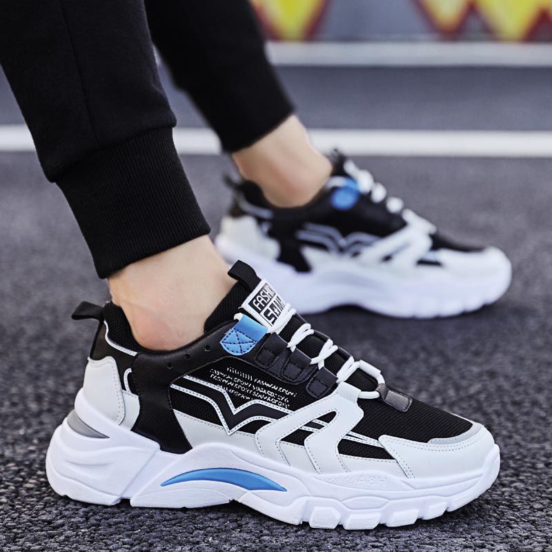 Pilates Yoga Go - Große Größe Chunky Höhe Mann Turnschuhe