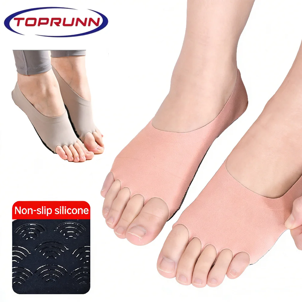 Pilates Yoga Home - 1 Paar zehenfreie Yoga-Socken für Damen,