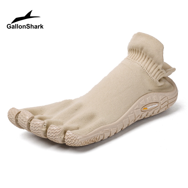 Pilates Yoga Footwear - GallonShark Fünf-Zehen-Socken Barfußschuhe Rutschfeste Strick-Schuhe für