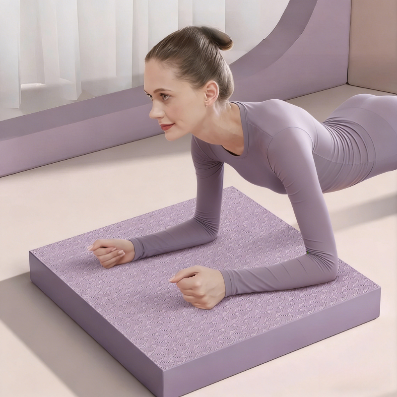 Pilates Yoga Mat - 40x20x2cm Bauch Rad Plank Matte Yoga