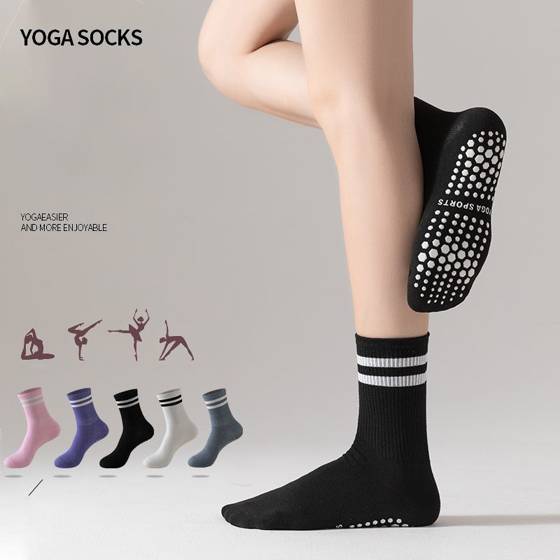 Pilates & Yoga Training Center - Dreamlikelin 1 Paar Damen-Yoga-Socken, rutschfeste, atmungsaktive