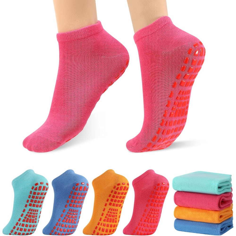 Pilates Yoga Grip Socks - Rutschfeste Yoga- und Pilates-Socken mit Grip
