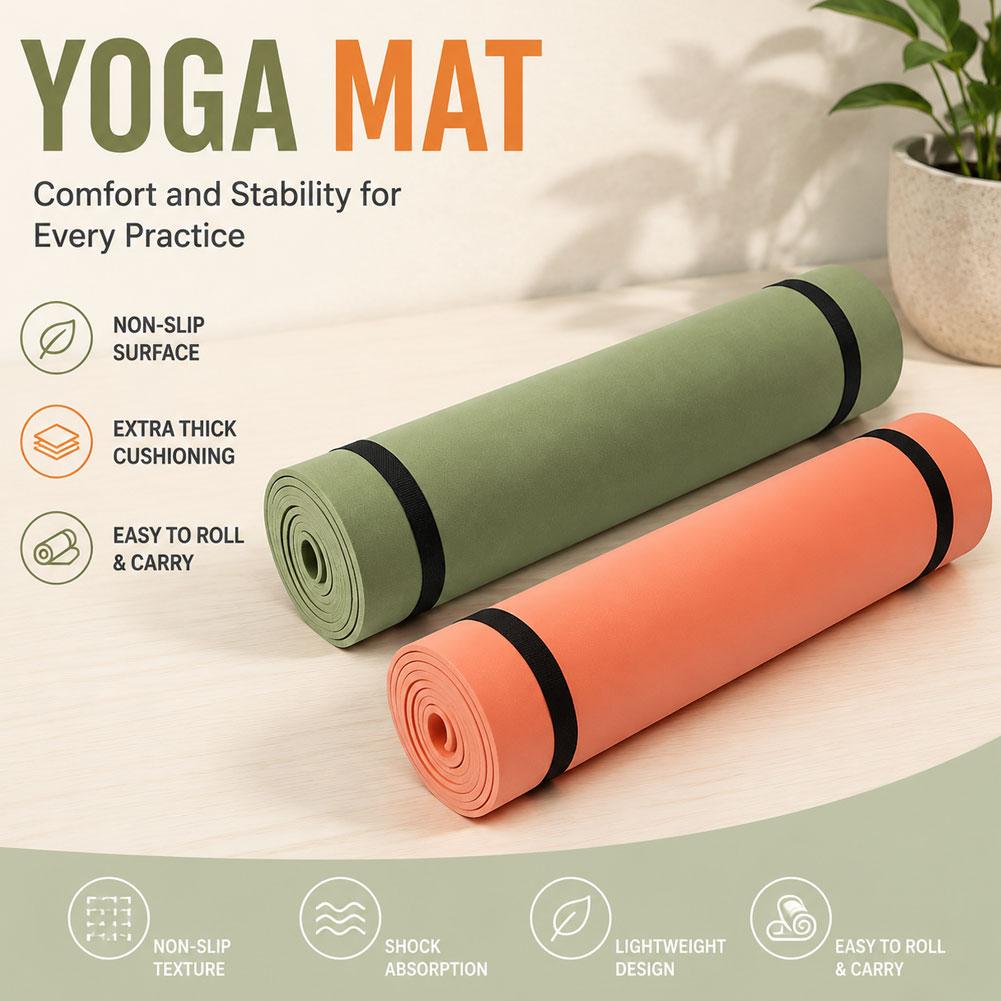 180 x 50 cm große Yogamatten,  – Pilates Yoga Mat Bewertung und Preis