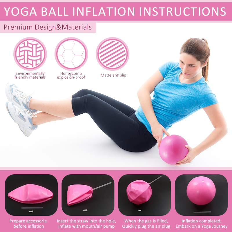 Pilates-Ball-Widerstandsbänder – Pilates Yoga Kit Bewertung und Preis