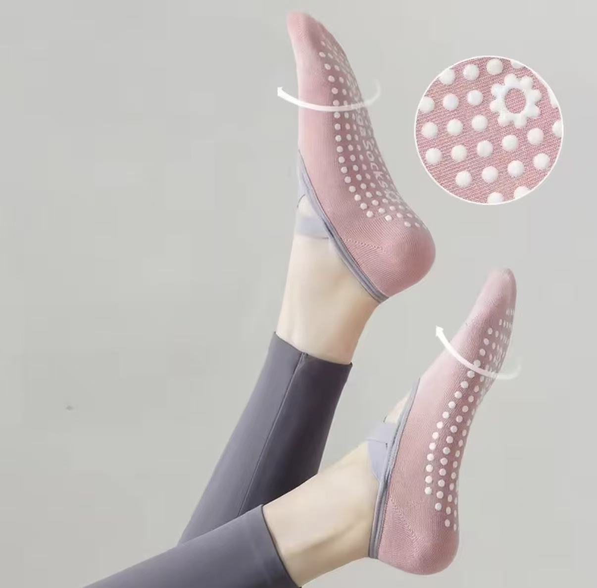 Damen Yoga-Socken mit Silikon- – Pilates Yoga Sport Bewertung und Preis