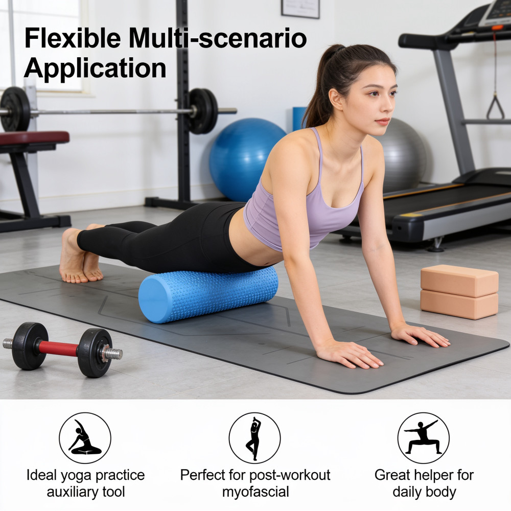 Yoga-Roller Runder EVA-Schaums – Pilates Yoga Home Bewertung und Preis