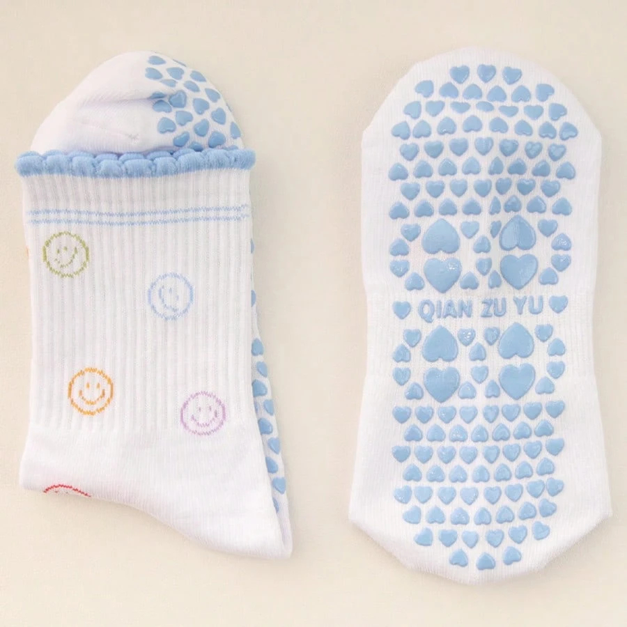 1/2/3/4 Paar Damen-Pilates-Soc – Pilates Yoga Grip Socks Bewertung und Preis