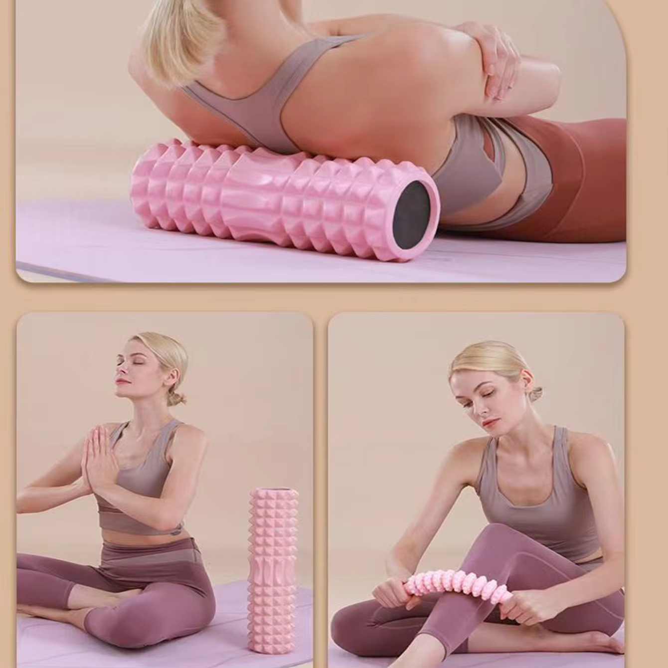 45cm Yoga-Schaumstoffrolle Mus – Pilates Yoga Kit Bewertung und Preis