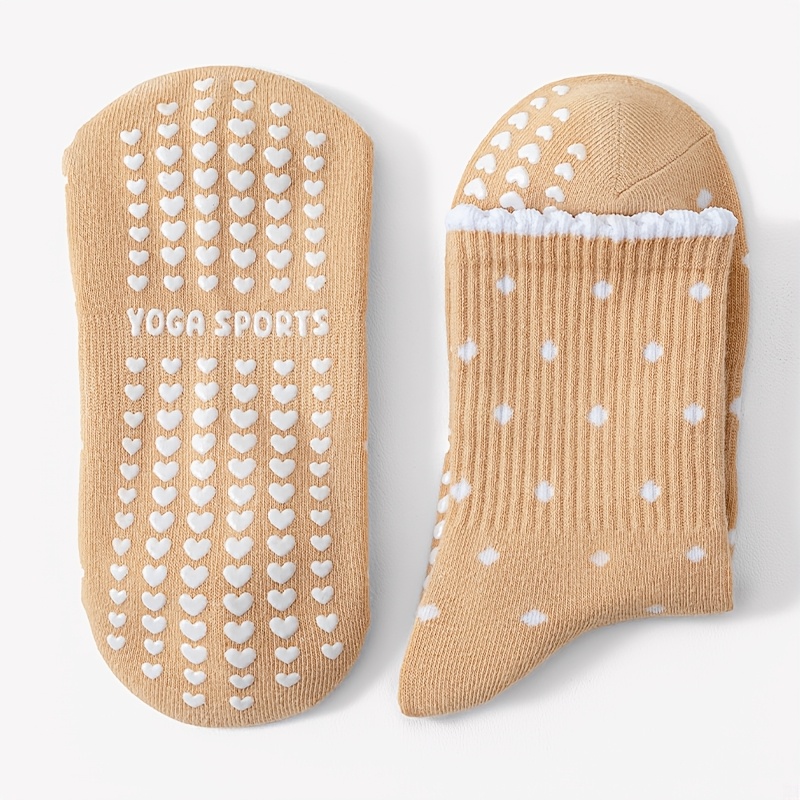 Braune Yoga-Socken für Damen,  – Pilates Yoga Gifts Bewertung und Preis