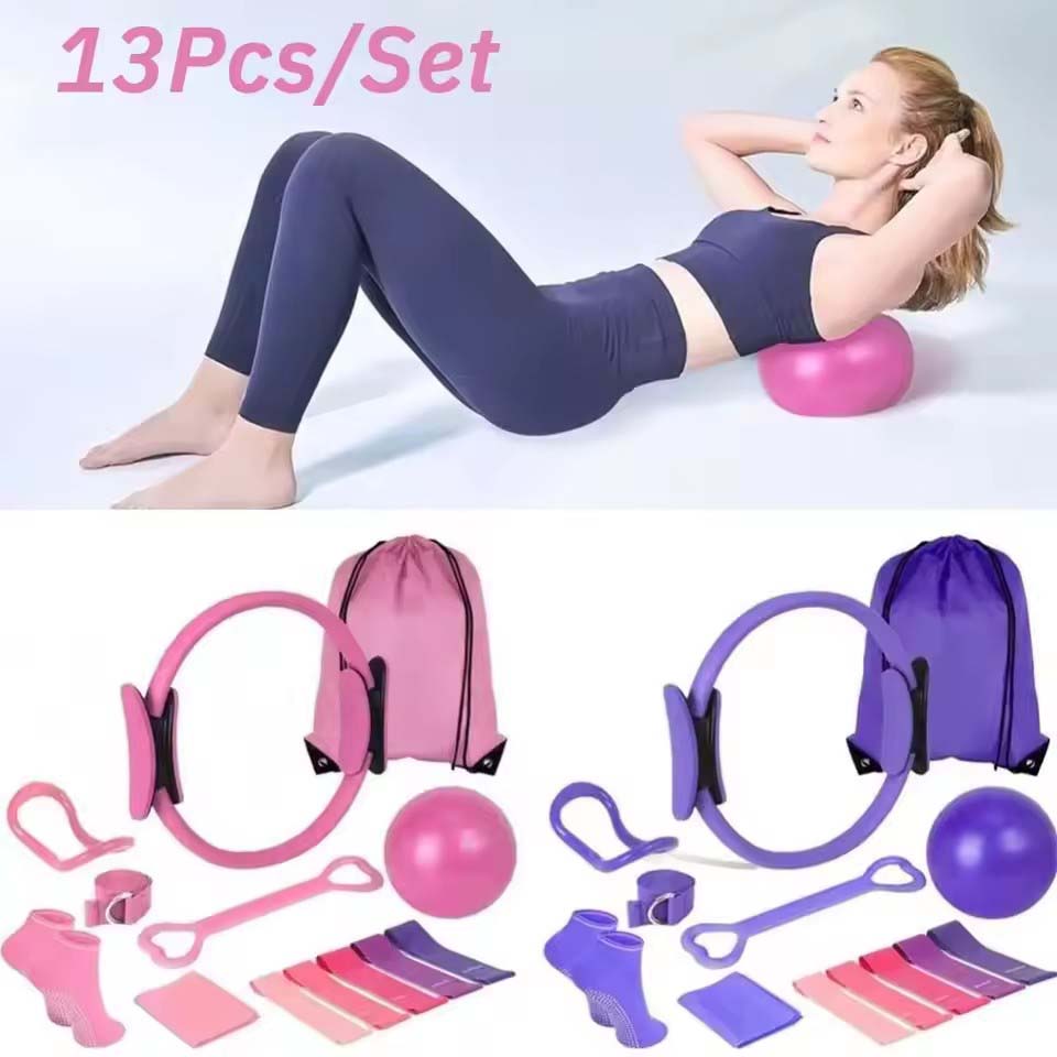 13-teiliges Yoga-Kreis-Set, Pi – Pilates Yoga Weight Loss Bewertung und Preis