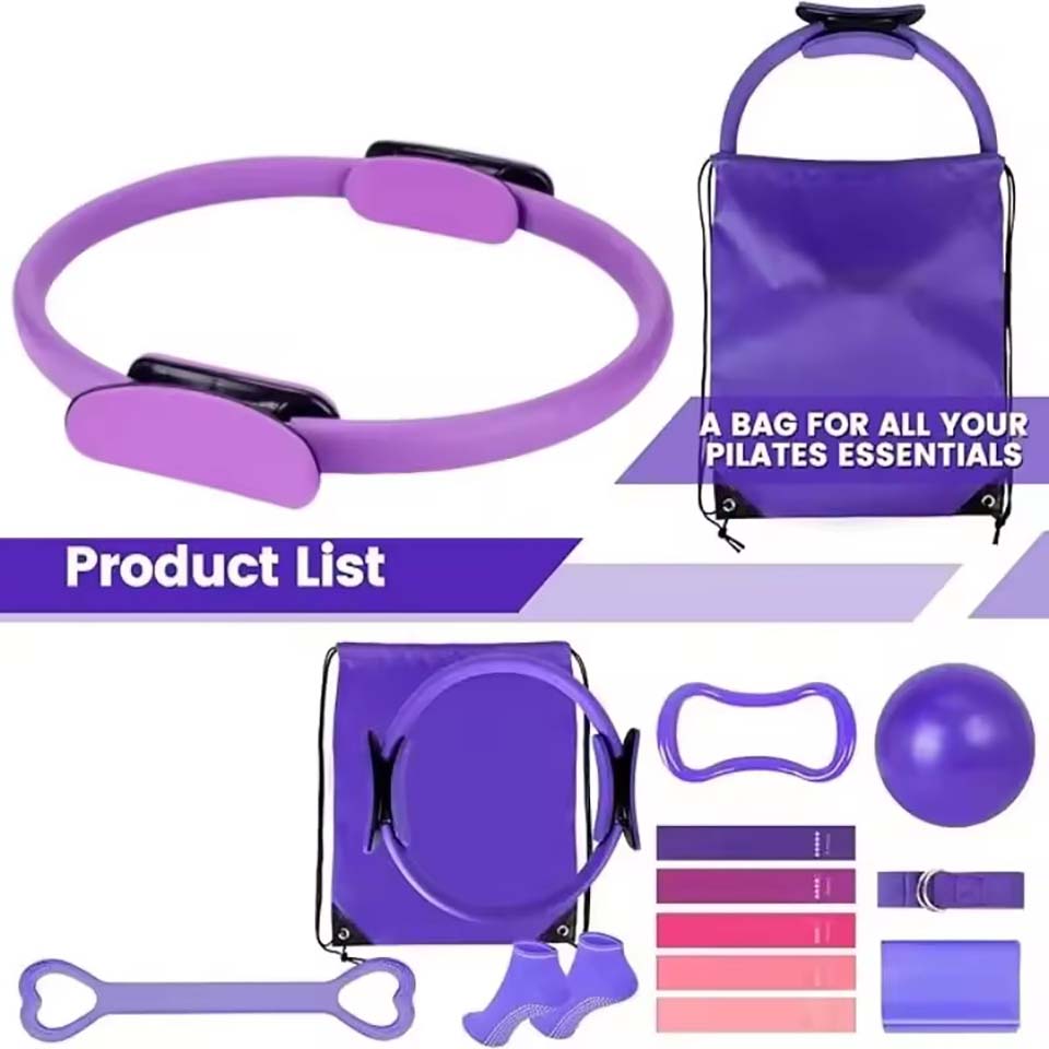 13-teiliges Yoga-Kreis-Set, Pi – Pilates Yoga Weight Loss Bewertung und Preis