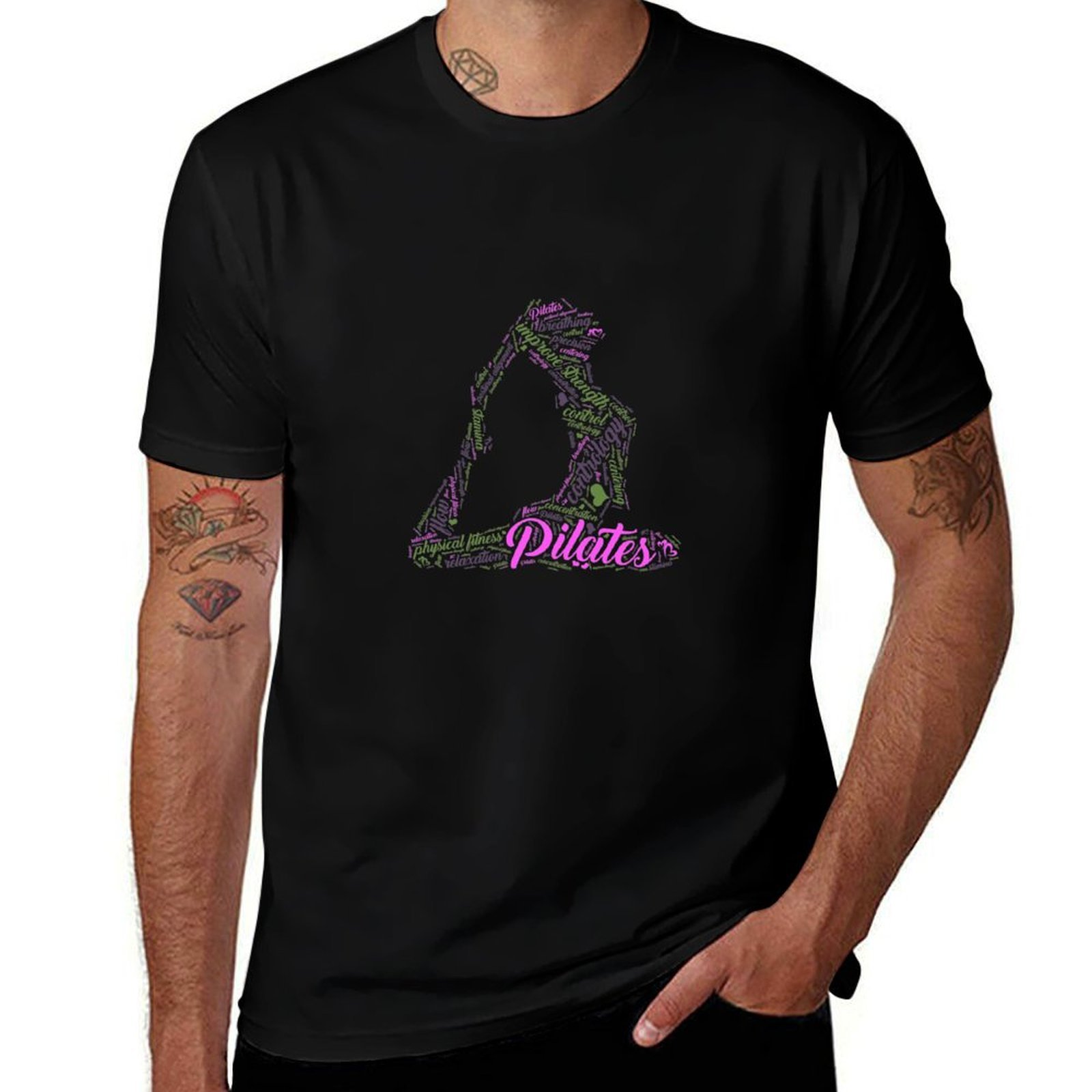 Damen-T-Shirt mit lustigem Wor – Pilates Yoga Gifts Bewertung und Preis