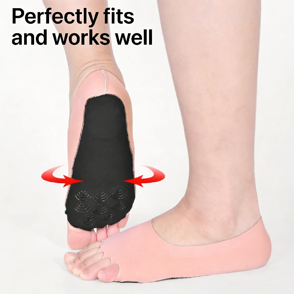 1 Paar zehenfreie Yoga-Socken  – Pilates Yoga Home Bewertung und Preis