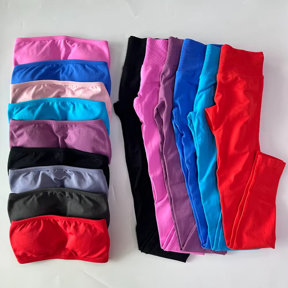 2-teiliges trägerloses Damen-B – Pilates Yoga Leggings Bewertung und Preis