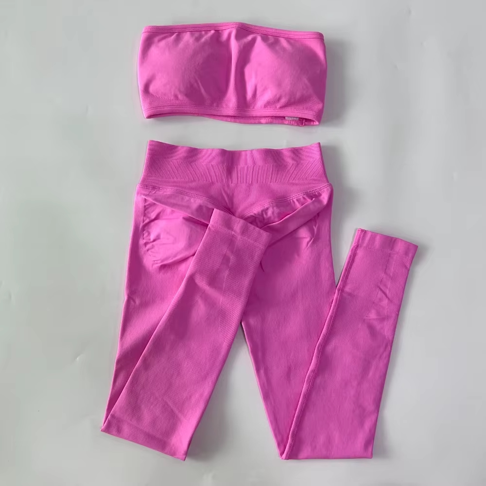 2-teiliges trägerloses Damen-B – Pilates Yoga Leggings Bewertung und Preis