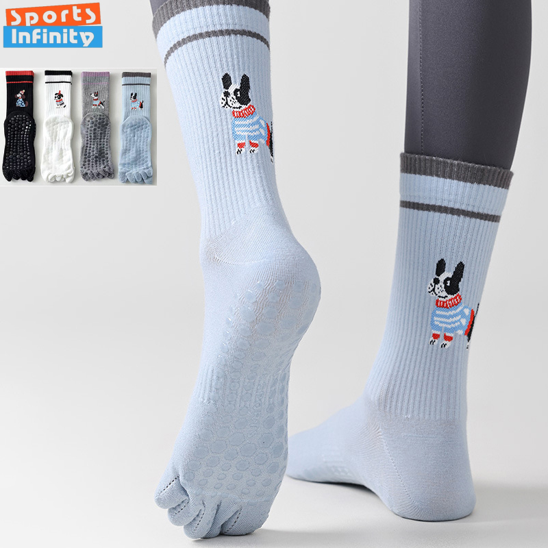 Nette Hund Druck Yoga Socken A – Pilates Yoga Sport Bewertung und Preis