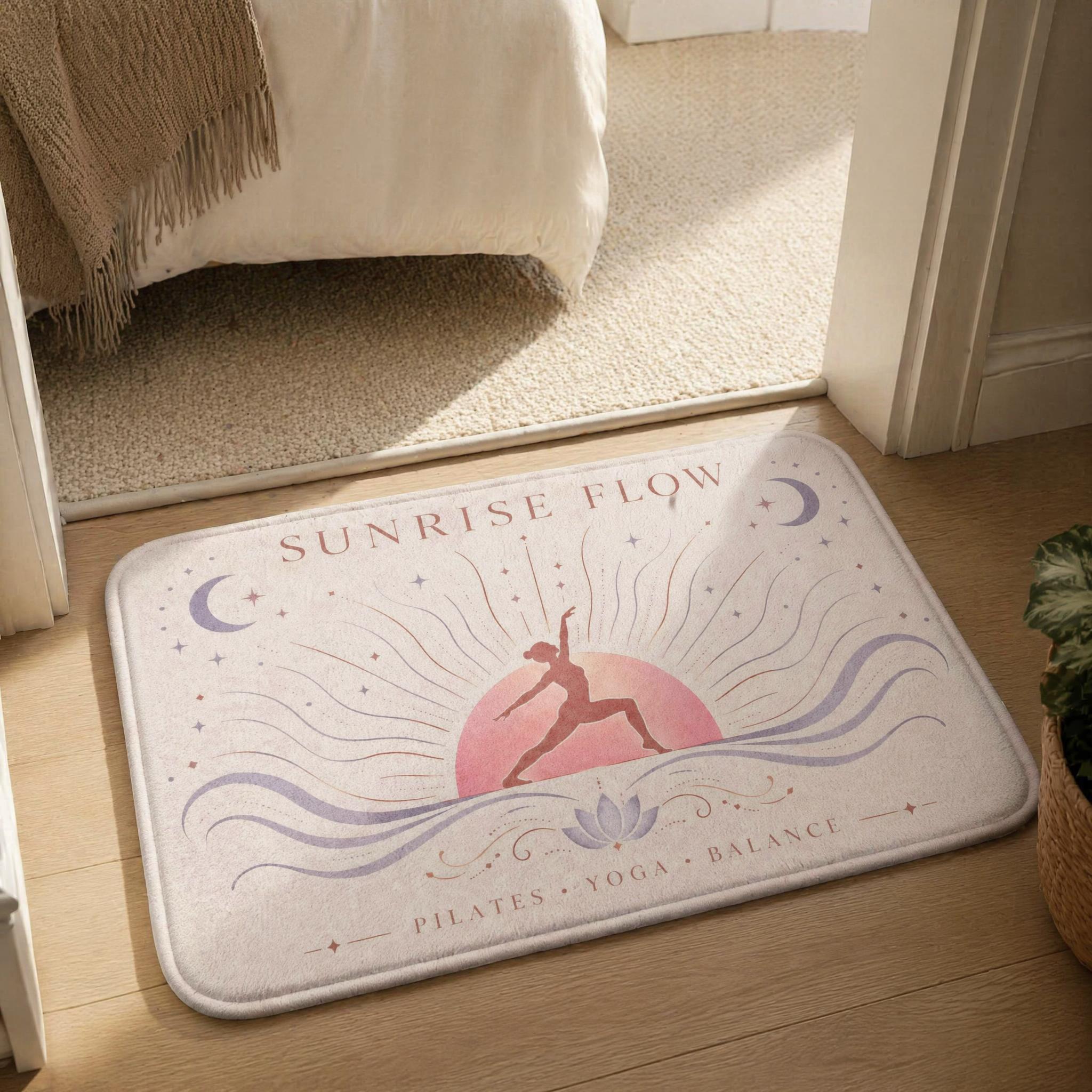 Sunrise Flow Yoga Fußmatte Pil – Pilates Yoga Gifts Bewertung und Preis