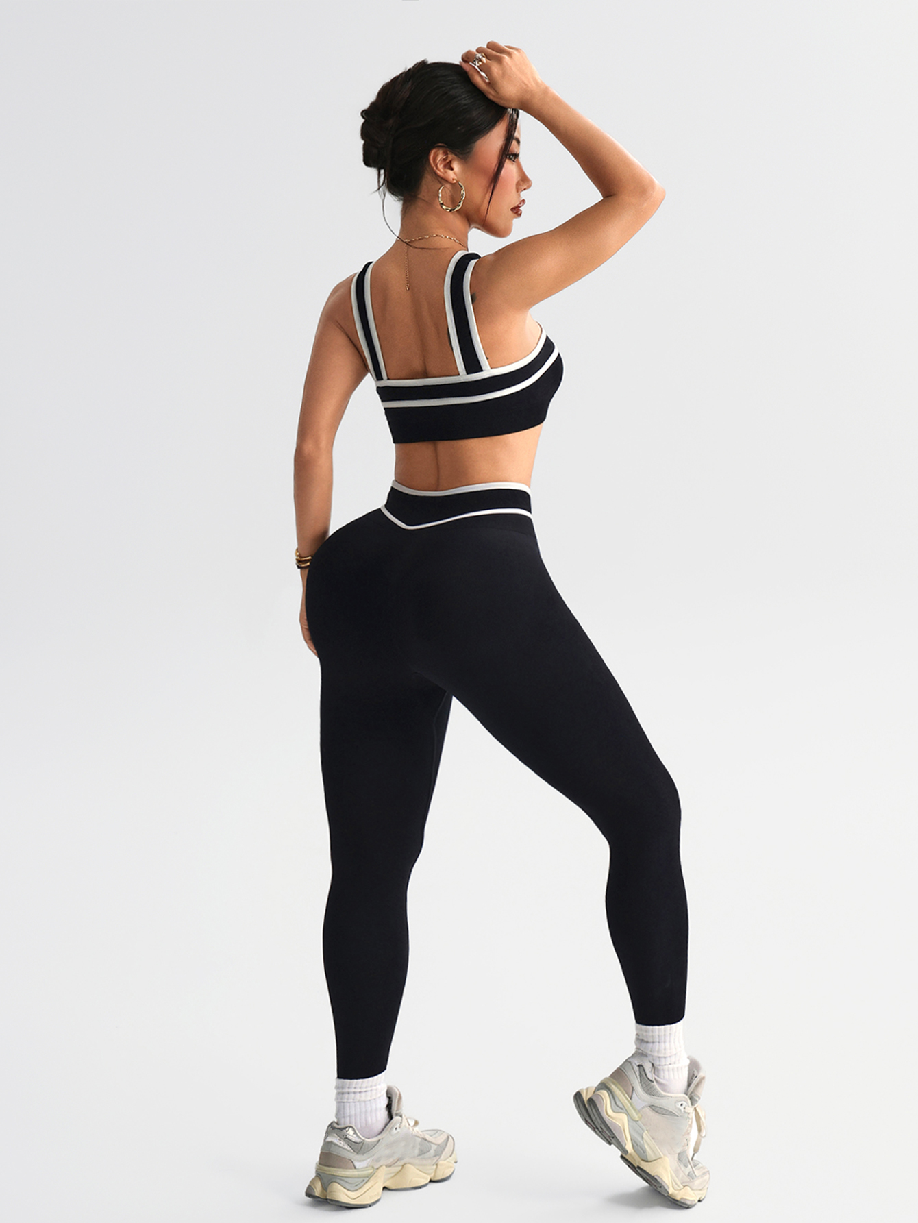 2-teiliges nahtloses Yoga-Set  – Pilates Yoga Leggings Bewertung und Preis