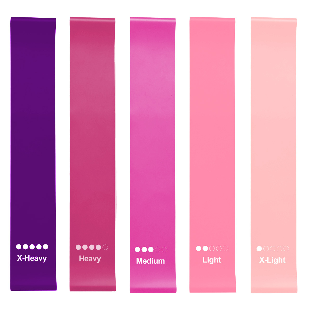 5er-Pack TPE-Widerstandsband-S – Pilates Yoga Kit Bewertung und Preis