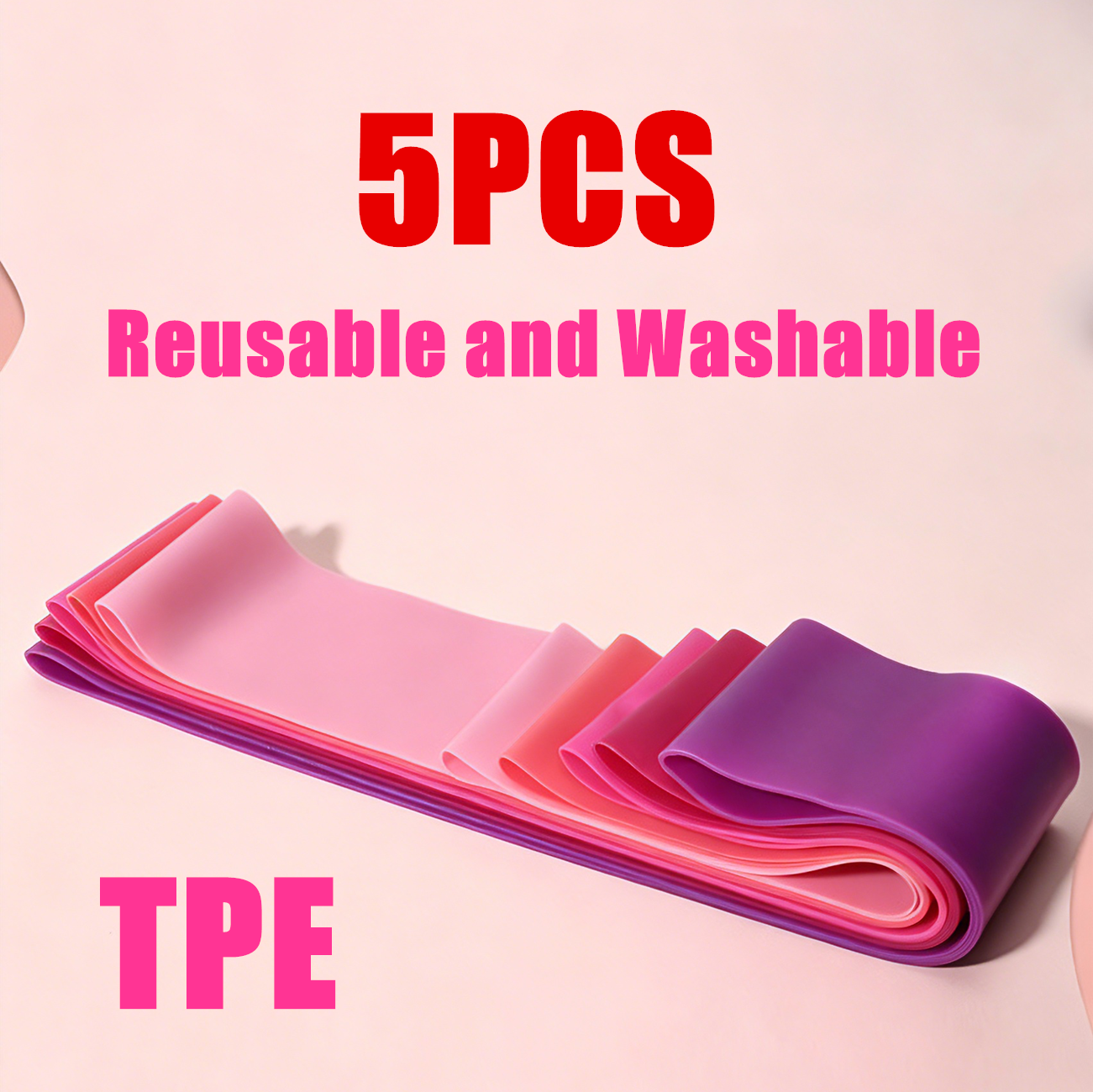 5er-Pack TPE-Widerstandsband-S – Pilates Yoga Kit Bewertung und Preis