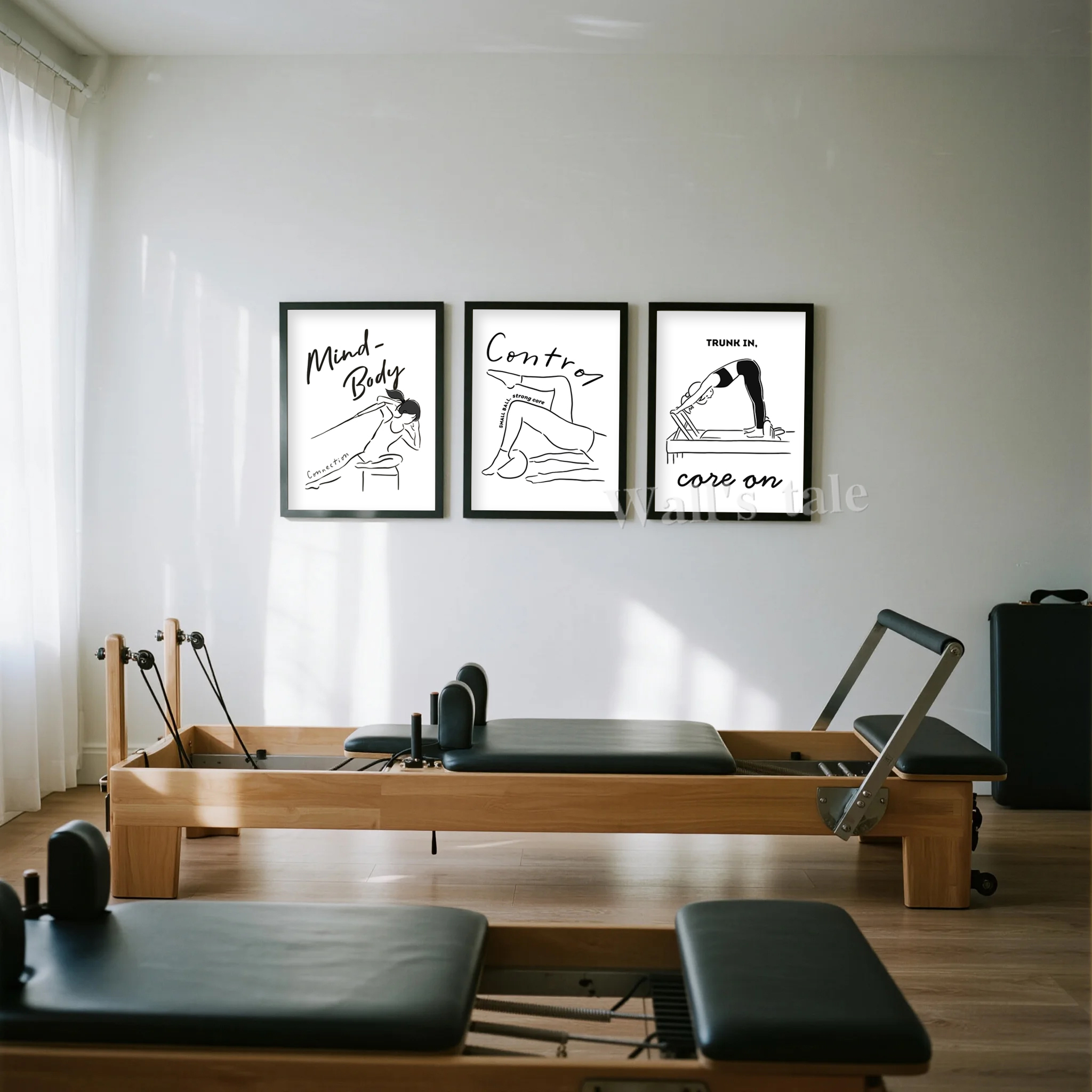 Pilates-Posen Kunstdrucke Mode – Pilates Yoga Movement Bewertung und Preis