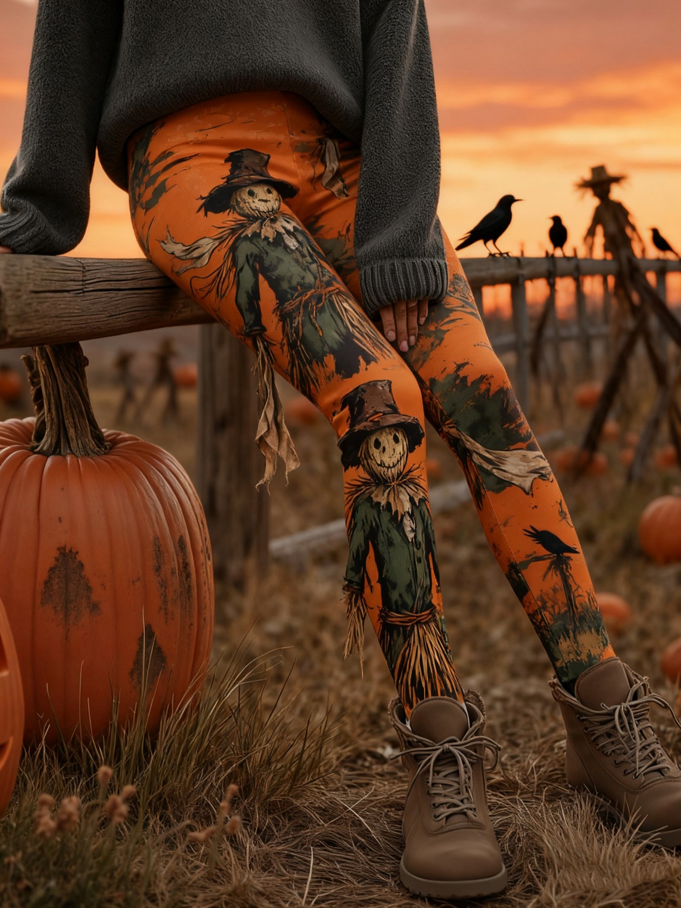 Frauen Halloween Skelett Print – Pilates Yoga Leggings Bewertung und Preis