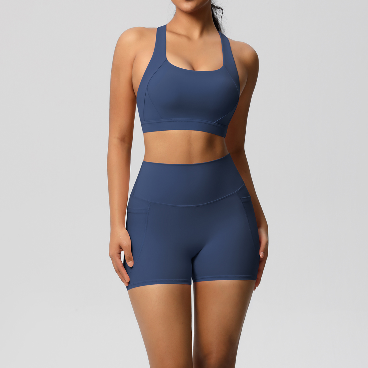 2PCS Sportswear Mit Taschen Yo – Pilates Yoga Leggings Bewertung und Preis