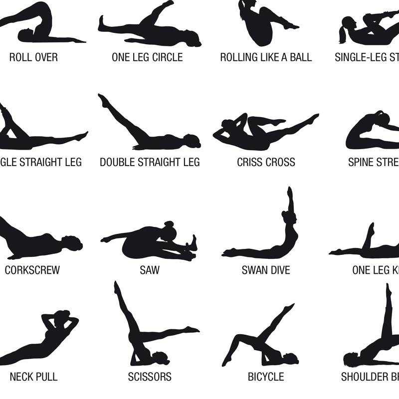 Rahmenloses Pilates-Workout-Di – Pilates Yoga Gifts Bewertung und Preis