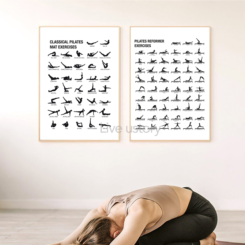 Rahmenloses Pilates-Workout-Di – Pilates Yoga Gifts Bewertung und Preis