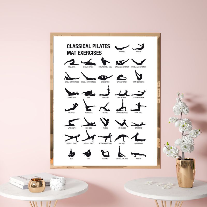 Rahmenloses Pilates-Workout-Di – Pilates Yoga Gifts Bewertung und Preis