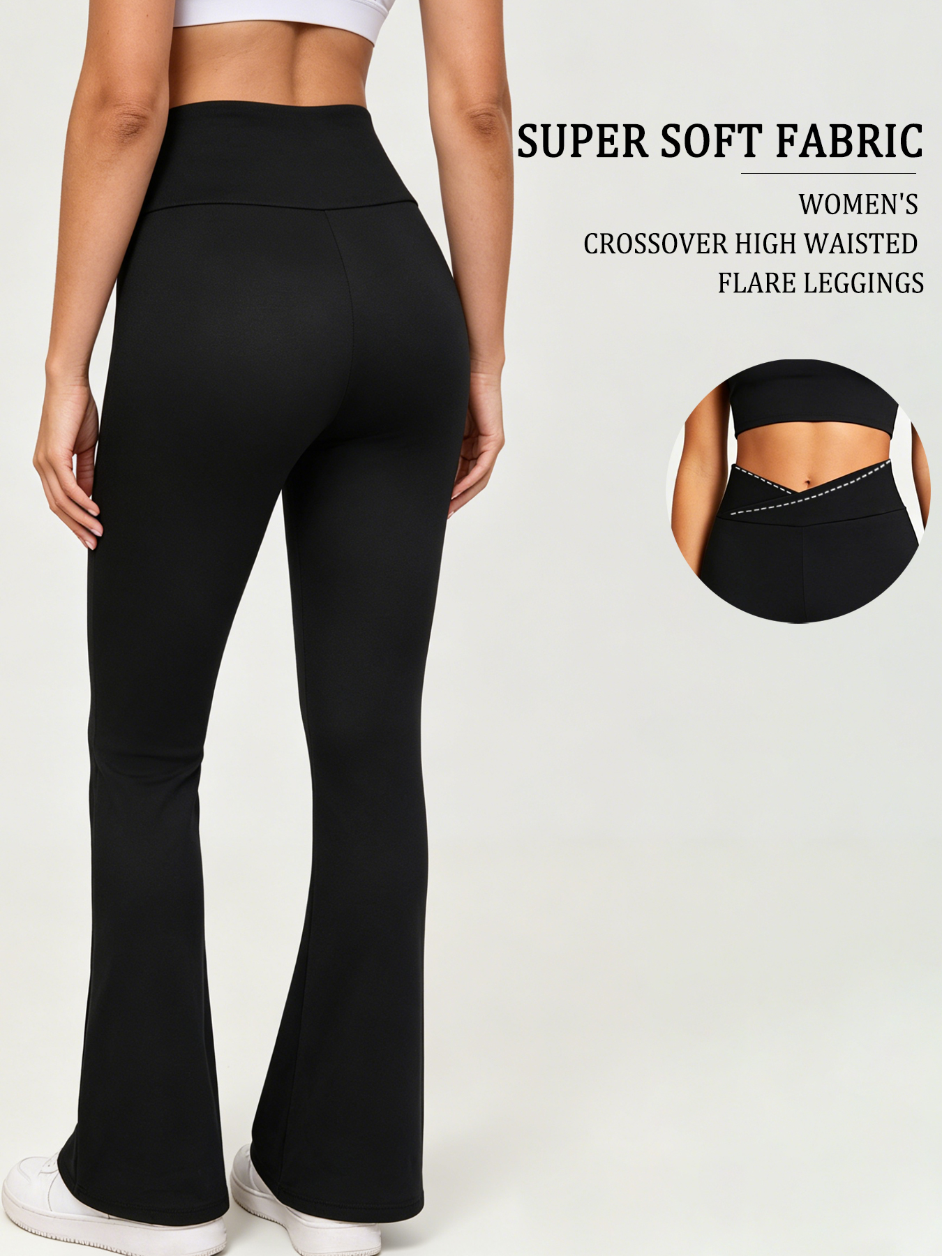 Superweiche Crossover-Leggings – Pilates Yoga Leggings Bewertung und Preis