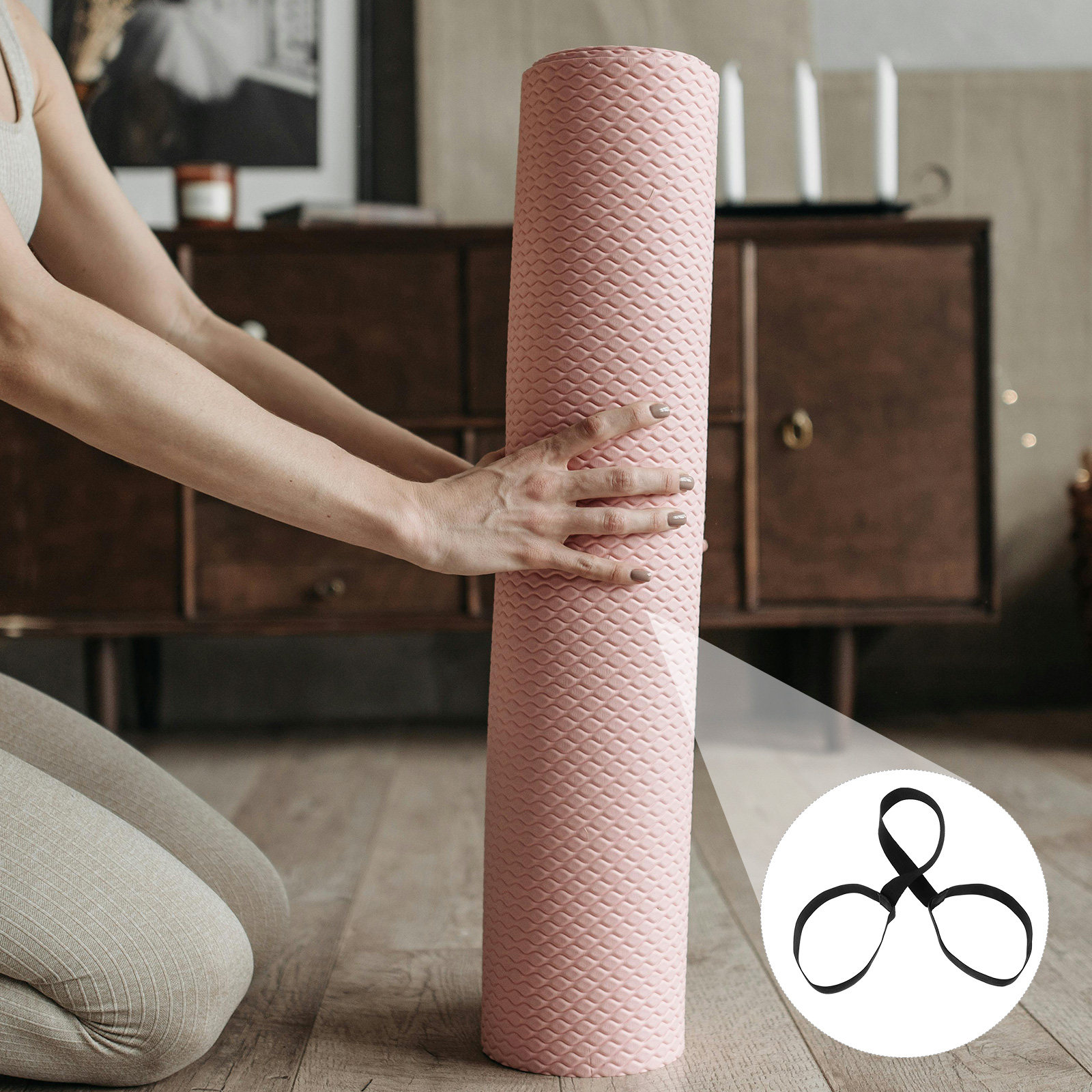 4-teiliges Yoga-Gurtband, komp – Pilates Yoga Go Bewertung und Preis