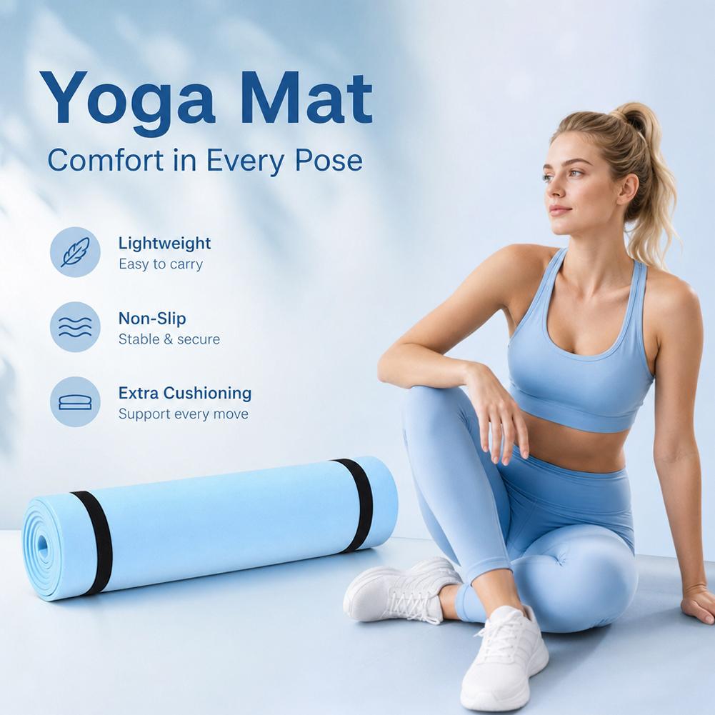 1/2 Stück dicke Yogamatte, rut – Pilates Yoga Mat Bewertung und Preis