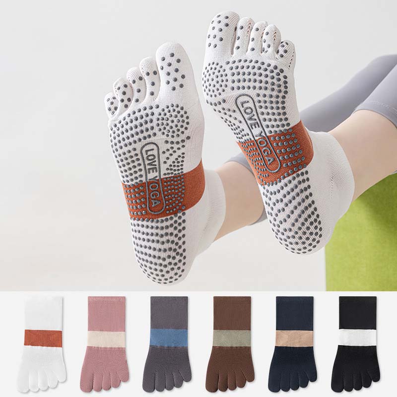Damen-Pilates-Socken mit getei – Pilates Yoga Sport Bewertung und Preis