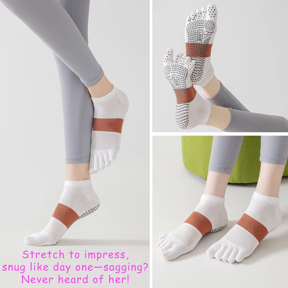 Damen-Pilates-Socken mit getei – Pilates Yoga Sport Bewertung und Preis